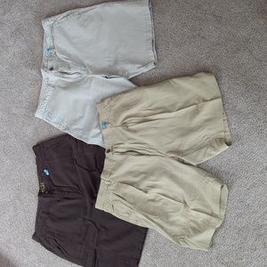 3 pairs of Tommy Bahama shorts